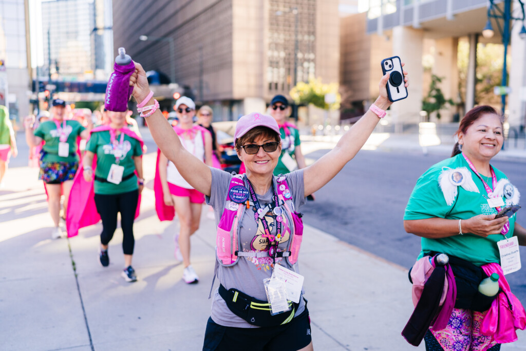 A first-time walker at the 2025 Denver 3-Day.