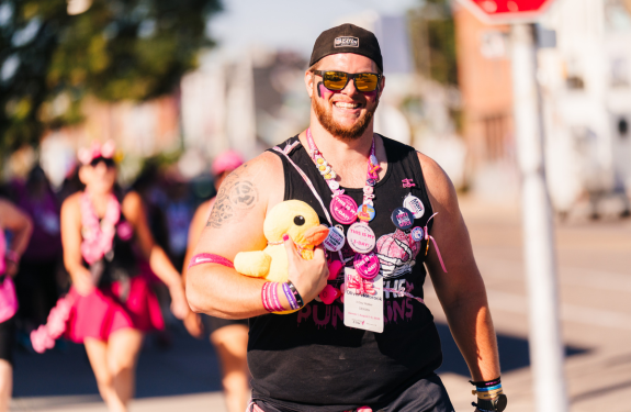 A 3-Day walker at the 2025 Denver 3-Day.