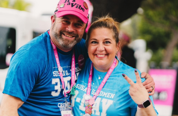 Alicia and Tim are members of the 3-Day crew who make Memorial Mile come to life along the route.