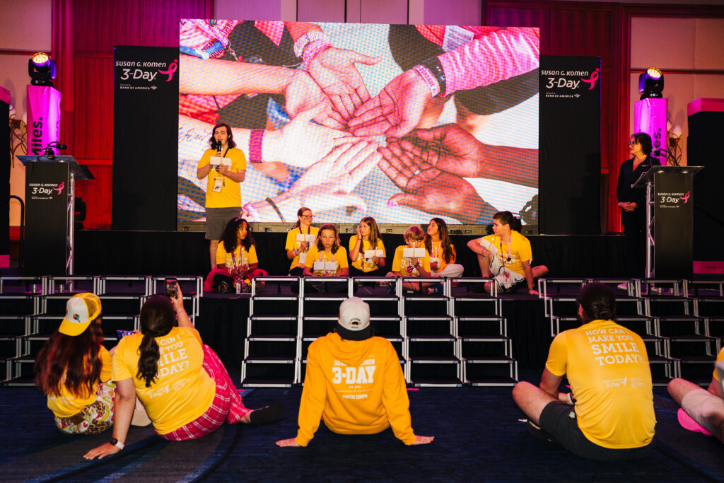 Members of the 2026 Susan G. Komen Boston 3-Day Youth Corps.
