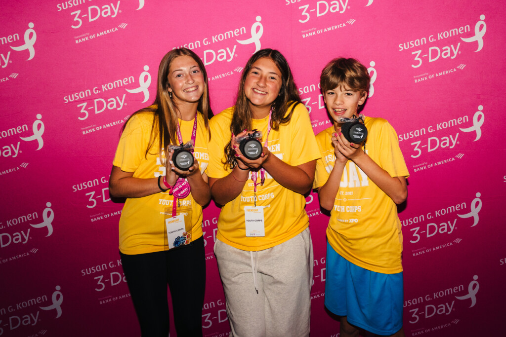 The 2026 top fundraisers from the Boston 3-Day Youth Corps.