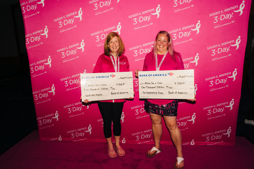 Miles for a Cure was honored as the Small but Mighty team at the 2026 Boston 3-Day.